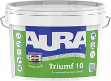 Лак меблевий Triumf 10 Aura шовковистий мат 0.75 л безбарвний