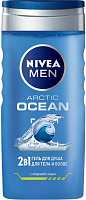 Гель-шампунь Nivea MEN Arctik Ocean 250 мл