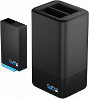 Зарядное устройство GoPro для двух аккумуляторов MAX DualBatteryCharger + Battery (ACDBD-001-EU) 