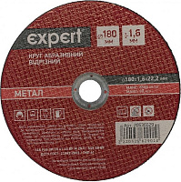 Круг отрезной по металлу Expert Tools 180x1,6x22,2 мм