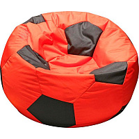 Кресло-мешок Мяч XXL красный с черным 