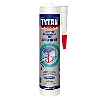 Герметик Tytan силиконовый для аквариумов 310 мл прозрачный