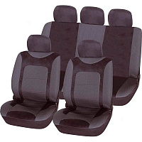 Комплект чехлов на сиденья универсал Auto Assistance TY1599D черный