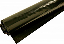 Пленка полиэтиленовая 1,5x50 м черный 200 мкм рукав