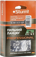 Цепь для пилы Sturm Цепьг Sturm Professional SC38013CST-52P 52 зв., 0,050", 3/8", супер зуб