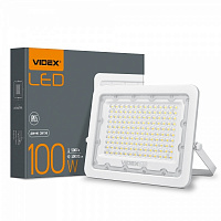 Прожектор светодиодный Videx F2e 5000 K 100 Вт IP65 серый 26332 