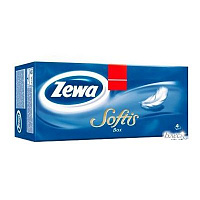 Серветки гігієнічні у коробці Zewa Softis 80 шт.