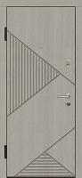 Дверь входная TM Riccardi Стандарт 4-G дуб grey / дуб ivory 2050x960 мм левая