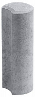 Палисад полумесяц 110x300 мм серый Моноліт-Брук 