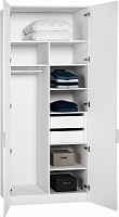 Шкаф для одежды Грейд Стефани-1 белый глянец 