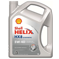 Моторное масло SHELL Helix HX8 5W-40 4 л (550023625)