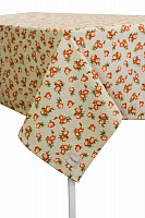Скатерть Lucy Оранжевый цветок 133x220 см оранжевый La Nuit 