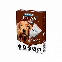 Капли SUPERIUM Тотал для собак 20-30 кг 3 мл