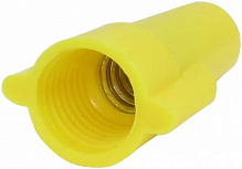 Скрутка кабельна з вушками EMT 9,8 мм 25 шт. жовтий 