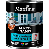 Эмаль Maxima высококачественная ярко-голубой глянец 0,7кг