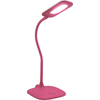 Настольная лампа офисная LedPulsar ALT-319P 1x7 Вт розовый 