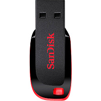 Флеш-накопитель SanDisk USB 16 GB Cruzer Blade Black/red