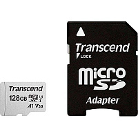 Карта памяти Transcend microSDXC 128 ГБ TS128GUSD300S-A