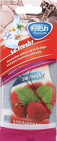 Ароматизатор подвесной Fresh Dry So Fresh Stawberry 94639