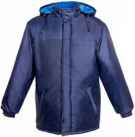Куртка рабочая Торнадо “Флис” утепленная р. 56-58 рост 5-6 темно-синий