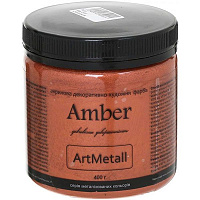 Декоративная краска Amber акриловая медь 0.4кг