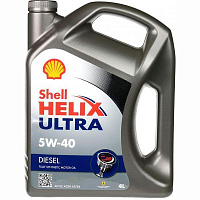 Моторное масло SHELL Helix Diesel Ultra 5W-40 4 л (550021541)