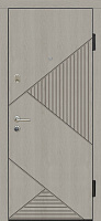 Дверь входная TM Riccardi Стандарт 4-G дуб grey / дуб ivory 2050х860 мм правая