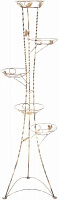 Подставка для растений ВКВ-Сервіс на 5 горшков Башня №5 45х45x152 см 