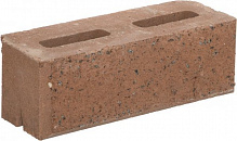 Блок декоративный малый бетонный 100x300x100 мм персиковый Золотой Мандарин 