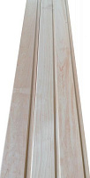 Вагонка деревянная в/с софт-лайн ольха 14x80x1200 мм (5 шт./уп.)