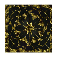 Плитка Grand Kerama Тако Леано золото рифленая 777 6,6x6,6 