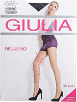 Колготки женские Giulia Relax 50 den nero р. 2 черный 1 пар 