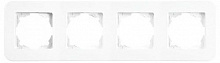 Рамка четырехместная Viko Rollina универсальная белый 90480054