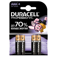 Батарейки Duracell Professional AAA (LR03, 286) 4 шт. (81578681) 