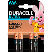 Батарейки Duracell Ultra MN2400 AAA (LR03, 286) 4 шт. (5004806) 
