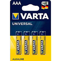 Батарейка Varta Universal AAA (R03, 286) 4 шт. (4003299414) 