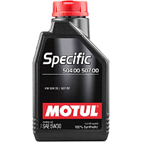 Моторное масло Motul Specific 504.00 507.00 5W-30 1 л (106374)