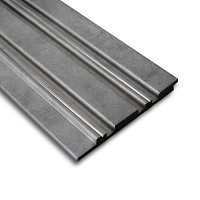 3D-панель MARCO decor 12912-707-S сірий бетон із сріблом 129х12х2900 мм (0,37 кв.м)