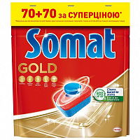 Таблетки для ПММ Somat Голд Duo 140 шт.