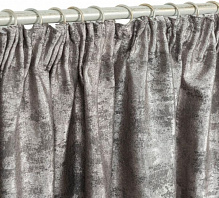 Портьера Кварц 150х270 см, темно-серый, серый ТК-Домашній текстиль ТОВ
