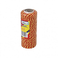 Шпагат Радосвіт хлопчатобумажный 500 текс 1,3 мм 100 м красно-желтый 0,07 кг