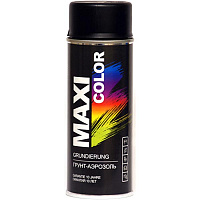Грунт Maxi Color аэрозольный черный мат 400 мл
