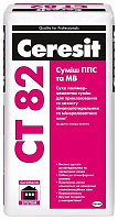 Клей для теплоізоляції Ceresit CT 82 (для ППС та МВ) 25 кг