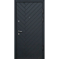 Дверь входная Булат К-7 159 венге темный 2050x850мм правая