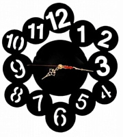 Часы настенные Шарики 347х383 мм