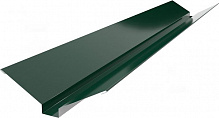 Планка ендовы декоративная глянцевая PSM PROFILE PSM RAL 6005 зелёная 2м
