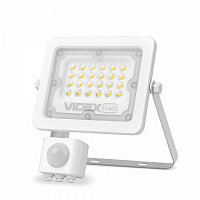 Прожектор Videx LED F2e с датчиком движения и освещенности 10 Вт IP65 белый 26263 
