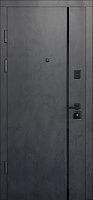 Дверь входная Abwehr MG3 535 086Л (Бтантр+БС) /ЛКс+Ч ЛК(вн) бетон антрацит / бетон серый 2050х860 мм левая