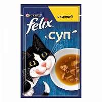 Корм для котов Felix Soup с курицей 48 г