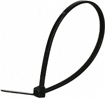 Стяжка кабельная CarLife 2,5х150мм черная